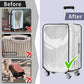 Clear PVC Suitcase Cover Protectors 26 Inch Luggage Cover for Wheeled Suitcase