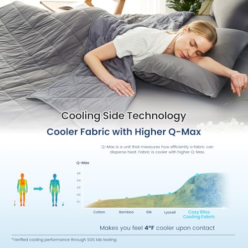 Cooling Throw Blanket for Hot Sleepers 50"x70"