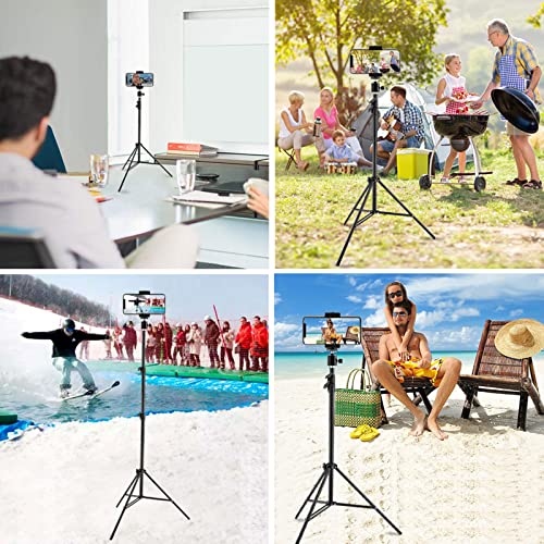 Up to 82.6 Inch Tall Tripod for Cell Phone and Lightweight Camera