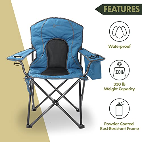 Portable Folding Camping Quad Chair w