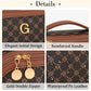 Initial Makeup Bag Personalized Gift for Women Teen Girls