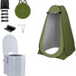 Portable Toilet Kit, Camping Toilet with Pop-Up Privacy Tent Toilet Bags, Washable Portable Outdoor Showers Changing Rooms