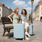 Luggage Set 6 Piece Carry on Hardcase Suitcase with Travel Bags (6 Count)