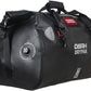 Waterproof Duffel& Luggage Bag - Motorcycle Dry Bag Tail Saddle Bags with Roll Top Closure,Large Storage Space,for Camping, Kayaking, Fishing & Traveling(Black, 40L)