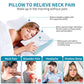 Memory Foam Pillows Neck Pillow Bed Pillow for Sleeping Ergonomic Cervical Contour Pillow for Side Back Stomach Sleeper for Neck and Shoulder Pain