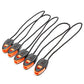 5 Pack Zipper Pull Whistles