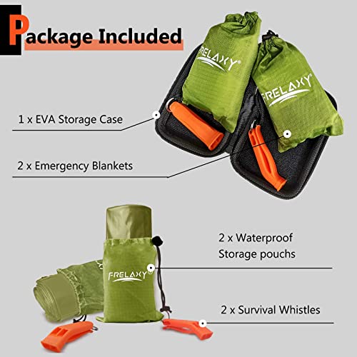 Emergency Blanket 2 Pack (2 Count)
