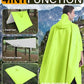 Hooded Rain Poncho Packable Waterproof Unisex Raincoat with Pocket