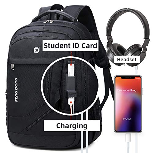 Durable Waterproof Travel Laptop Backpack 17.3 inch