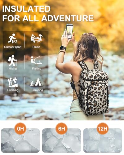 Cooler Backpack Insulated Leak Proof for Women Men Soft Cooler Bag