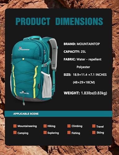 25L Hiking Backpack