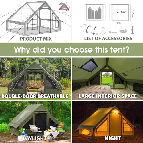 Inflatable Tents for Camping 4