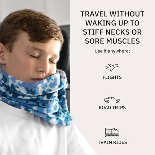 Pillow Junior Kids Travel Pillow for Airplanes