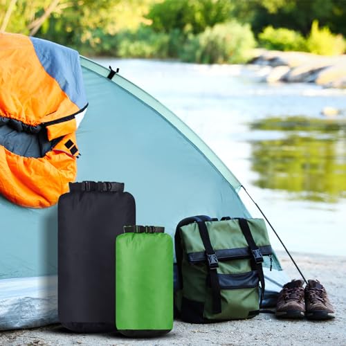 6 Pcs Waterproof Dry Bag Set for Kayaking & Camping (6 Count)