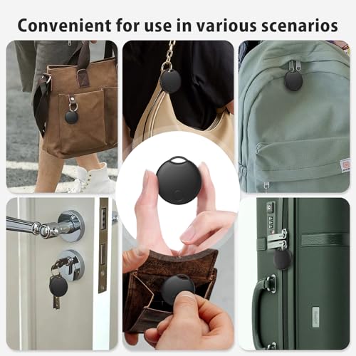 Air Tracker Tag 4 Pack Luggage Tracker Smart Tag Works with Apple Find My (4 Count)