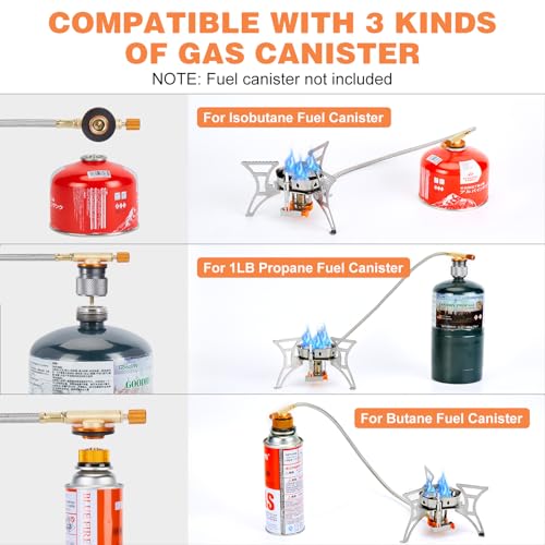 6800W Windproof Camping Stove
