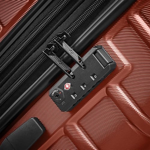 Omni 2 24" Medium Checked Hardside Luggage with 360° Spinner Wheels