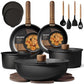 19pcs Pots and Pans Set Non Stick