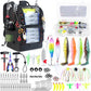 Fishing Backpack with Tackle Boxes