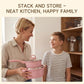 Pink Pots and Pans Set Nonstick 23pcs