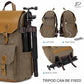 Khaki Professional Camera Backpack