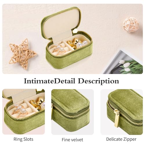 Small Travel Jewelry Case