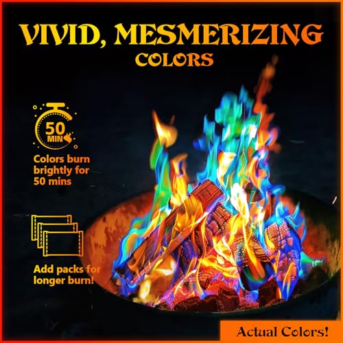 Fire Color Changing Packets (12 Count)