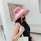 Women Summer Wide Brim Sun Hat Bucket Fishing Hats UV Protection