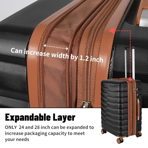 5 Piece Hardside Luggage Set (5 Count)