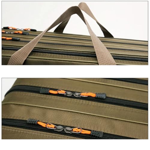 80Cm/90Cm/100Cm/120Cm Fishing Rod Bags Waterproof 3/4 Layer Fishing Reel Storage Case Gear Lures Bag 4 Layer 120cm