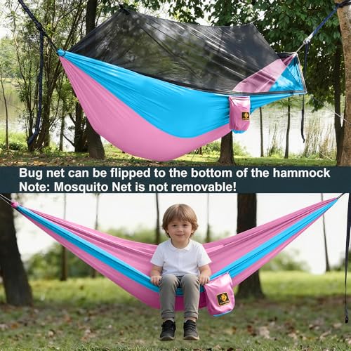 Camping Hammock with Mosquito Net