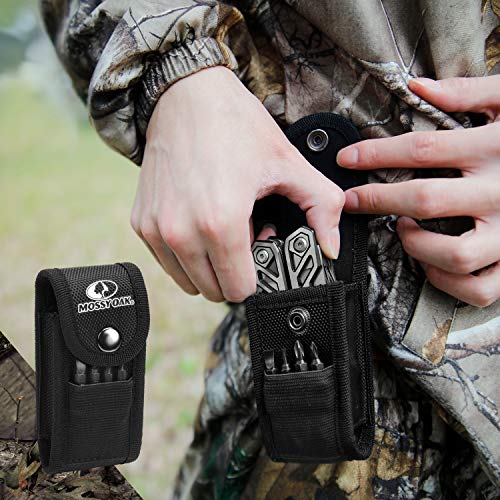 Multitool, 21-in-1 Stainless Steel Pocket Knife with Screwdriver Sleeve, Self-locking Pliers with Sheath-Perfect for Outdoor, Survival, Camping, Hiking, Simple Repair