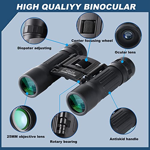 12x25 Mini Binoculars