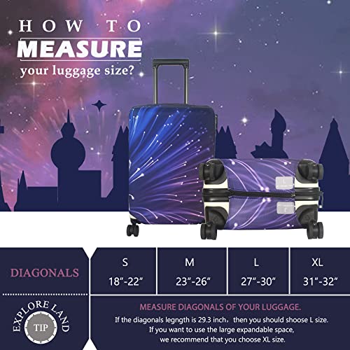 Travel Luggage Cover Suitcase Protector Fits 23