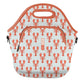 LunchTote Zippered Bag Insulated Neoprene Caddy (Claw & Order / X-Large 6.5 Quart Lunch Tote)