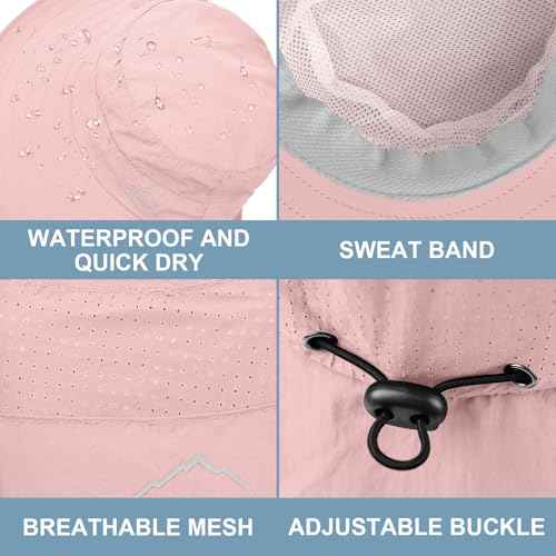 Sun Hat for Men Women with Neck Flap