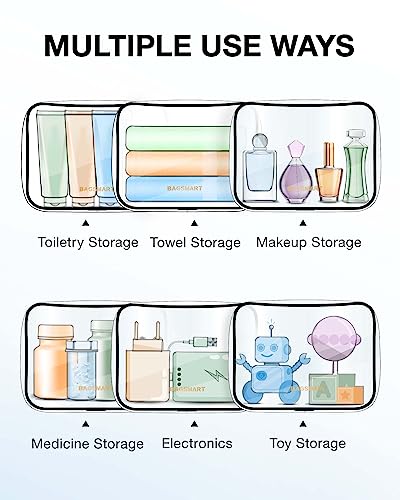 Clear Toiletry Bag 2 (2 Count)