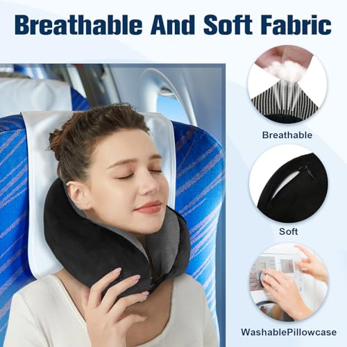Neck Pillow for Traveling (4 Count)
