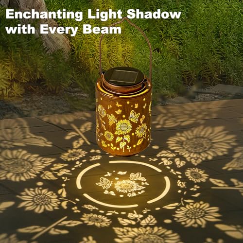 Sunflower Solar Lanterns (2 Count)