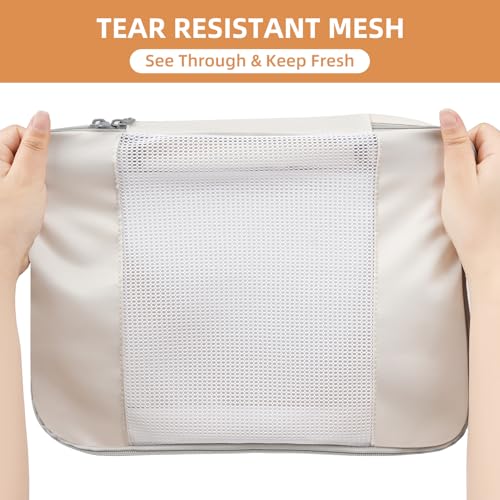 8 Set Packing Cubes Various Sizes Packing Organizer for Travel Accessories Luggage Carry On Suitcase