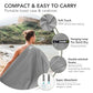 Quick Dry Travel Towel with Case & Carabiner