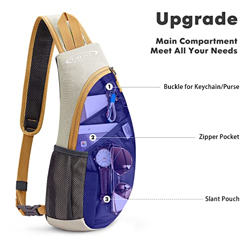 Small Sling Bag for Men Women