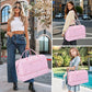 Weekender Bag for Women 21.5" Travel Duffel Large Carry On Bag 3PCS (3 Count)