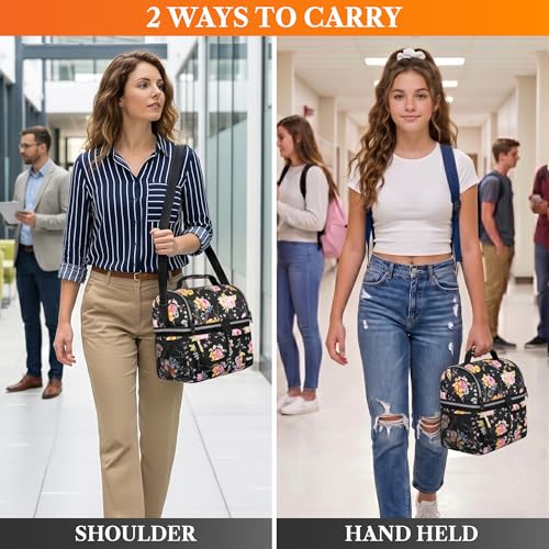 Insulated Lunch Bag Women