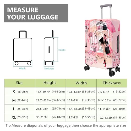 Travel Luggage Cover Suitcase Protector Fits 18