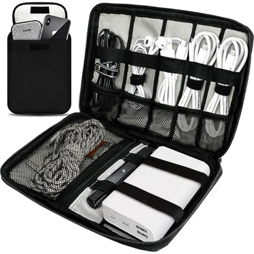 Travel Cable Organizer Pouch Electronic Accessories