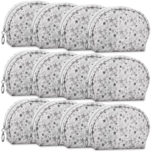 12 Pieces Small Cosmetic Bags (12 Count)