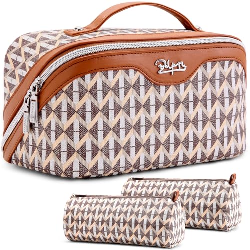 Travel Makeup Bags for Women (3 Count)