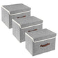 Collapsible Storage Boxes (3 Count)