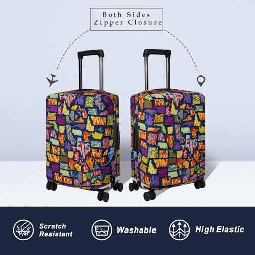Travel Luggage Cover Suitcase Protector Fits 18